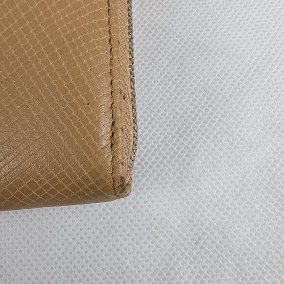 Longchamp Le Pliage Beige Leather Long Wallet for Women, Good Condition! - Picture 13 of 16